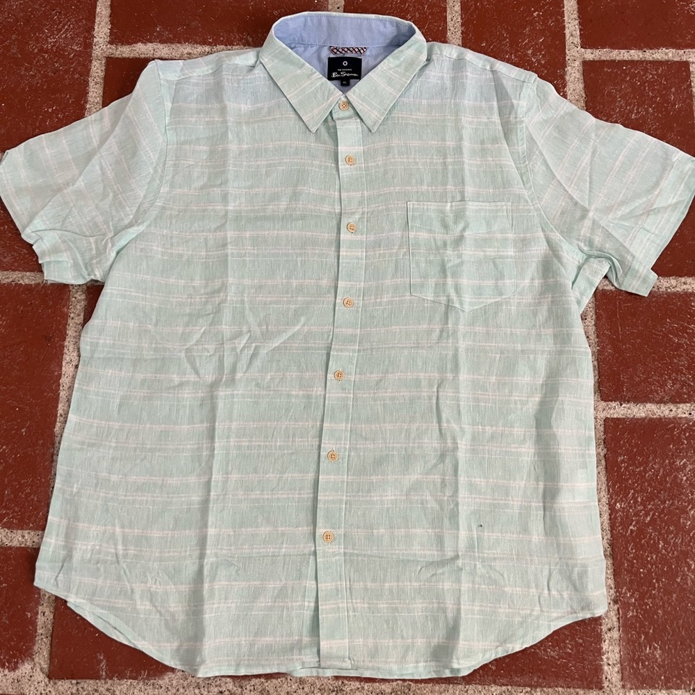 Ben Sherman short sleeve button up shirt size xl